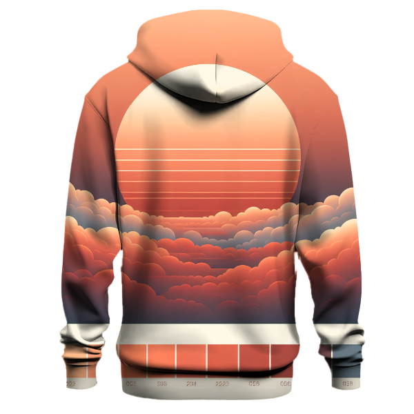 Copper Sunset Sky Hoodie