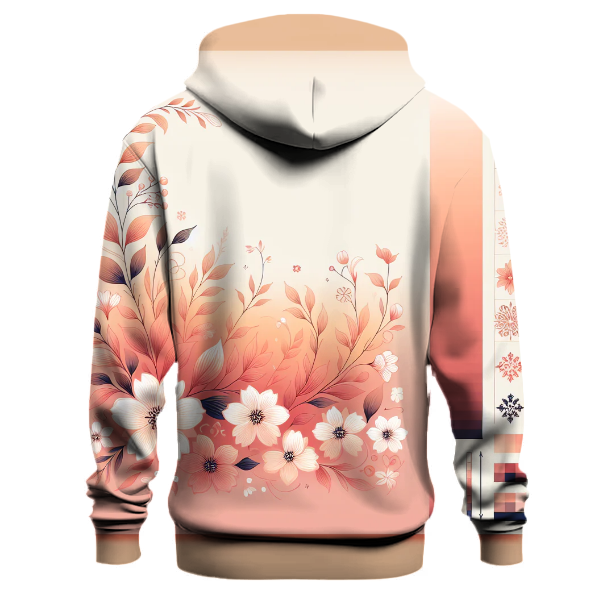 Sunkissed Peach Blossom Hoodie