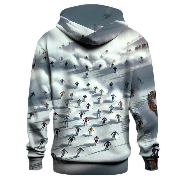Skiing - Glide and Shine Hoodie