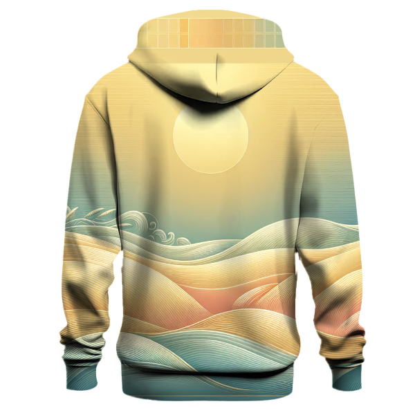 Golden Sunrise Gradient Hoodie