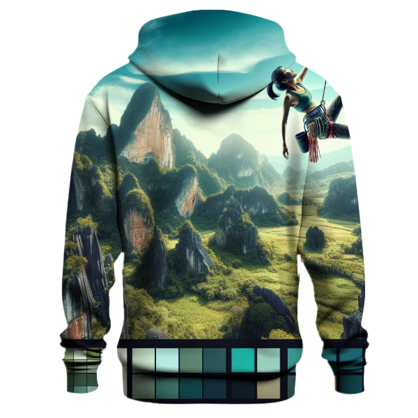 Rock Climbing - Ascent of Courage Hoodie