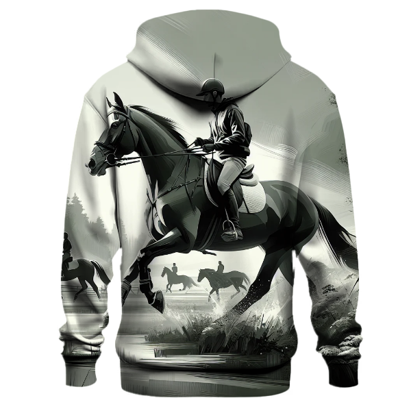 Horseback Riding - Equine Elegance Hoodie