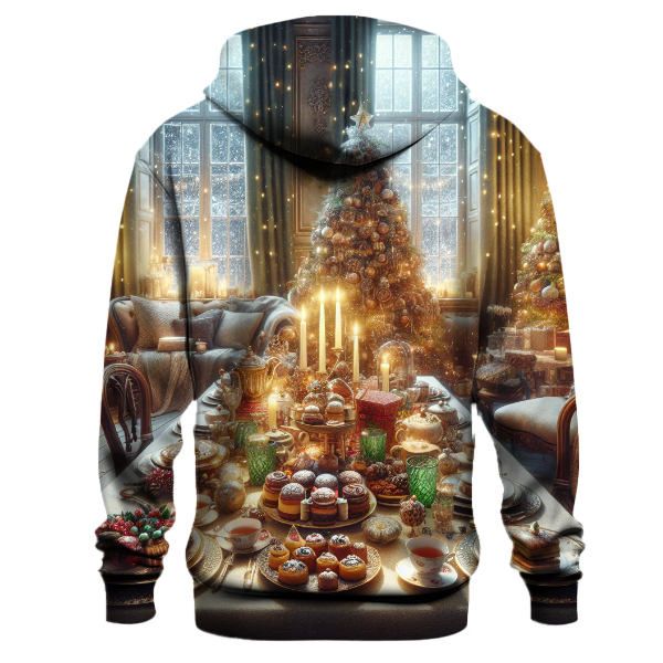 Joyful Christmas Tea Party Hoodie