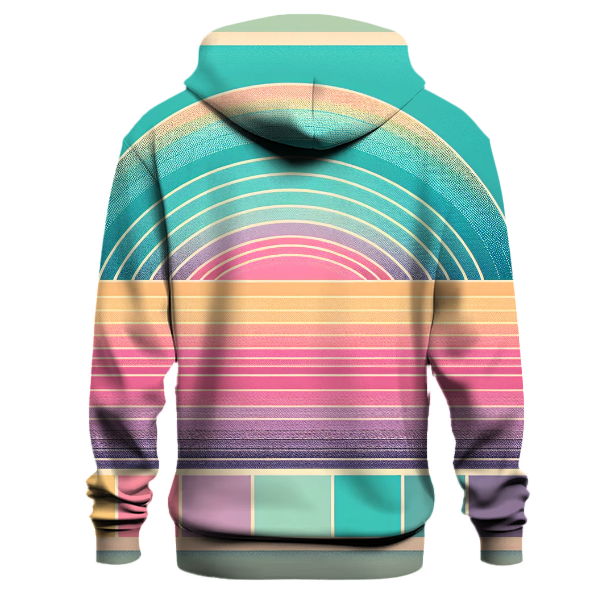 Vintage Rainbow Splash Hoodie