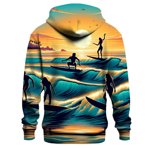 Surfing - Oceanic Pulse Hoodie