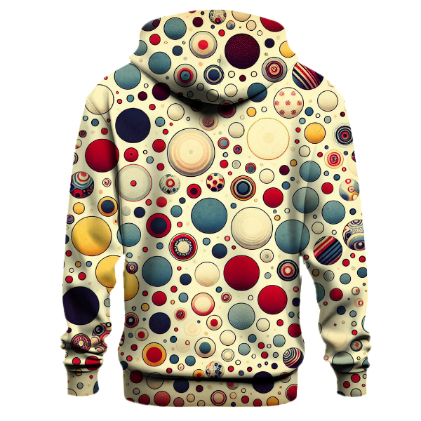 Retro 70s Polka Dots Hoodie
