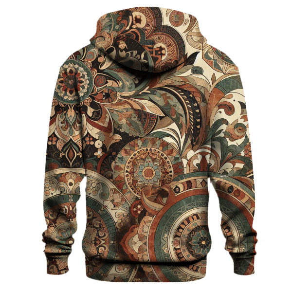 Earthy Tapestry Harmony Hoodie