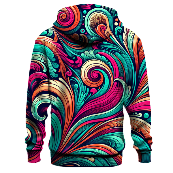 Hippie Tie-Dye Swirls Hoodie