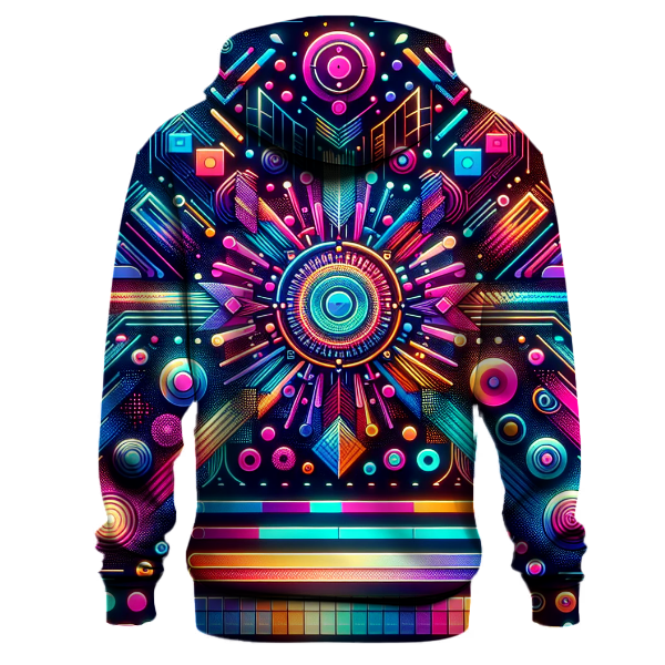 Synth Groove Design Hoodie