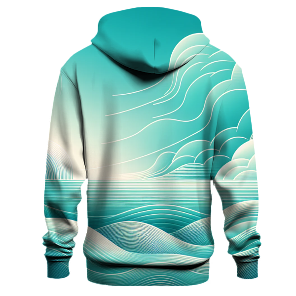 Seafoam Breeze Gradient Hoodie