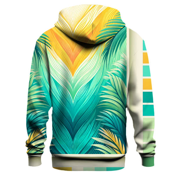 Lush Tropical Gradient Hoodie