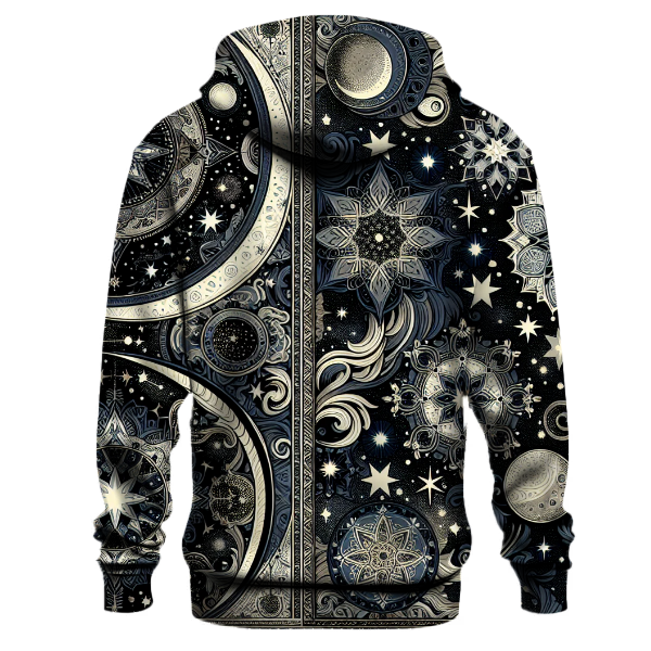 Celestial Patterns of Harmony Hoodie