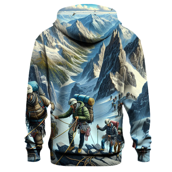 Mountain Climbing Peaks Hoodie