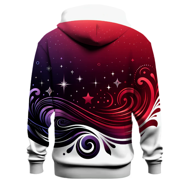 Fiery Twilight Gradient Hoodie