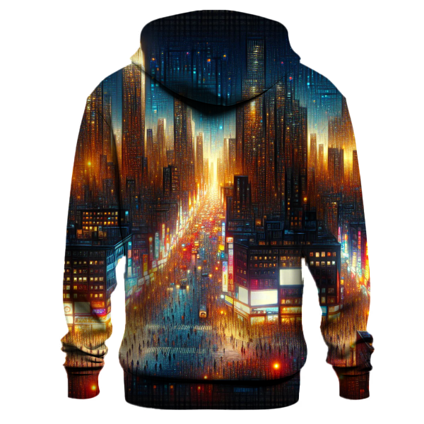 Urban Nightlife Pulse Hoodie