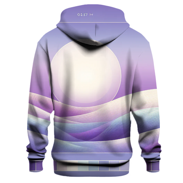 Charming Lavender Gradient Hoodie