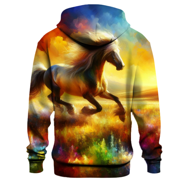 Majestic Wild Stallion Hoodie