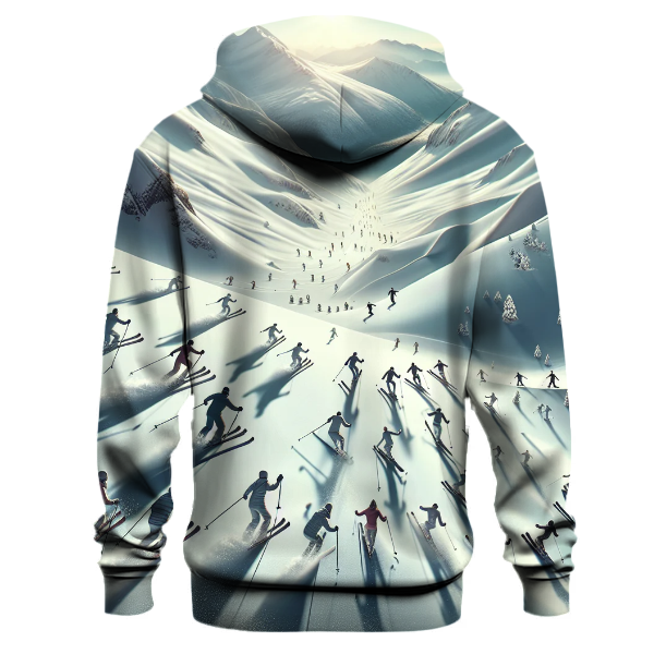 Adventurous Ski Expedition Hoodie