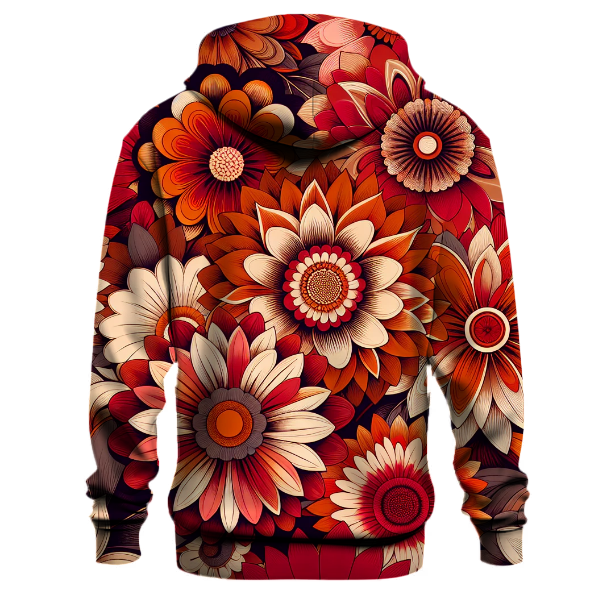Bold Floral Revival Hoodie