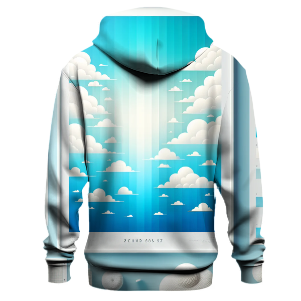 Cool Summer Sky Gradient Hoodie