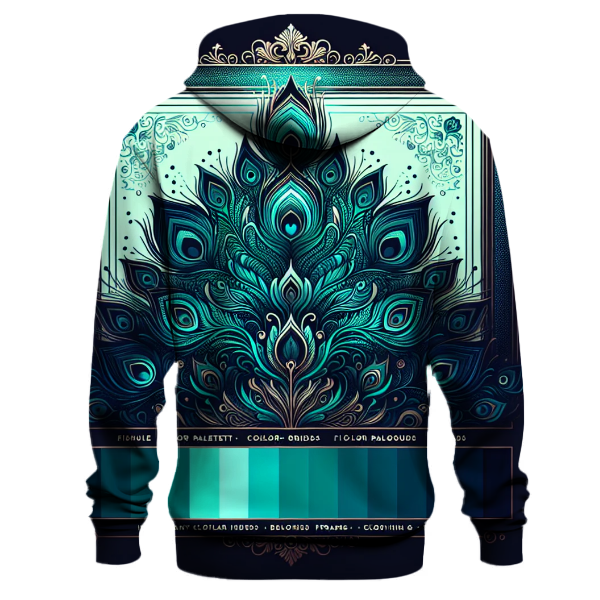 Peacock Splendor Hoodie