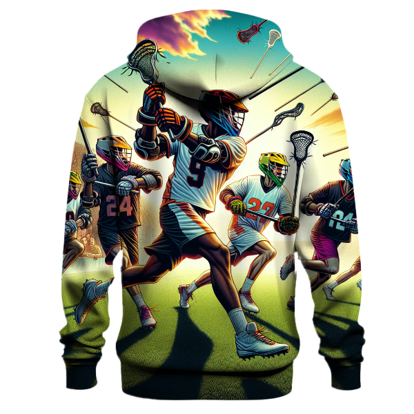 Lacrosse Field Action Hoodie
