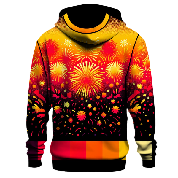 Festival Firework Gradient Hoodie