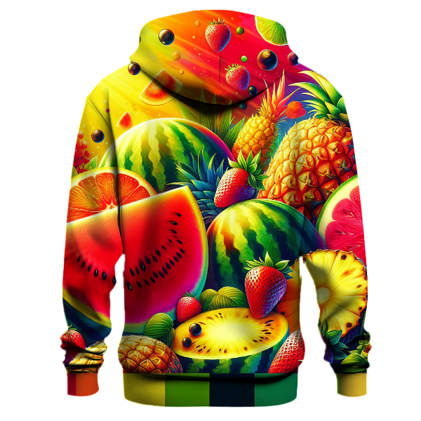Joyful Summer Fruits Hoodie