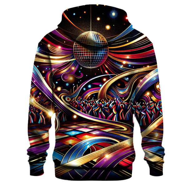Disco Nights Reflective Design Hoodie