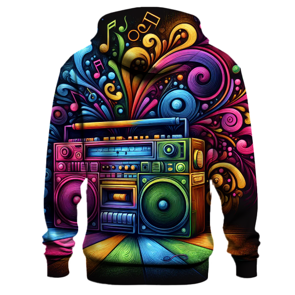 Boom Box Rhythms Hoodie