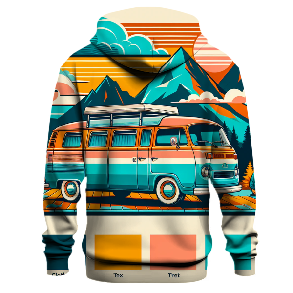 Classic Retro Camper Van Hoodie