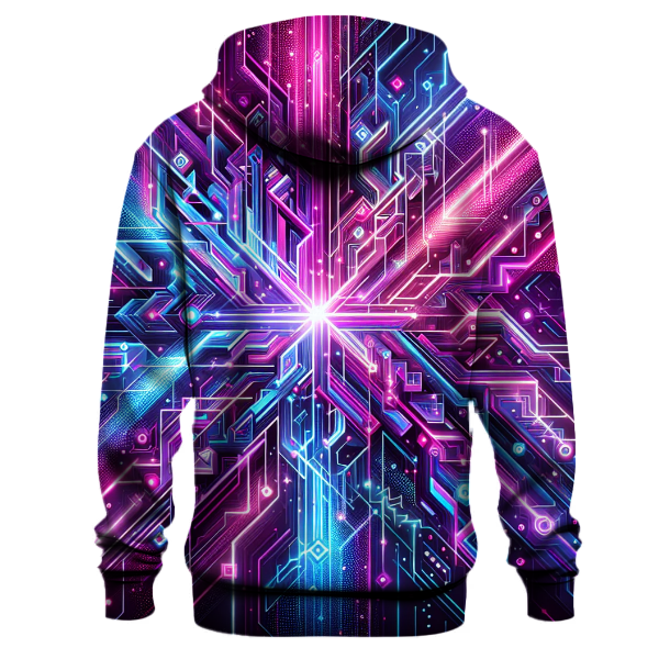 Funky Disco Lightscape Hoodie