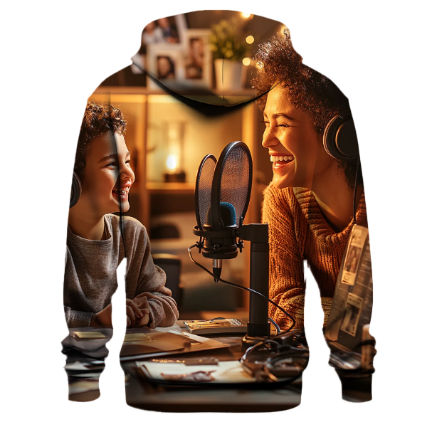 Echoes of Love A Memory Podcast Hoodie