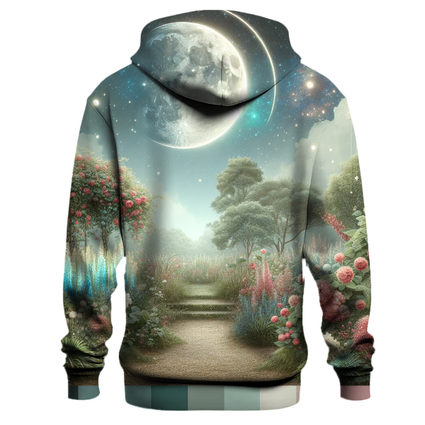 Enchanted Moonlit Garden Hoodie