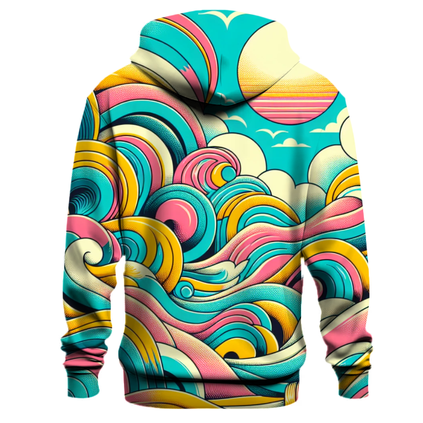 Retro Wave Ride Hoodie