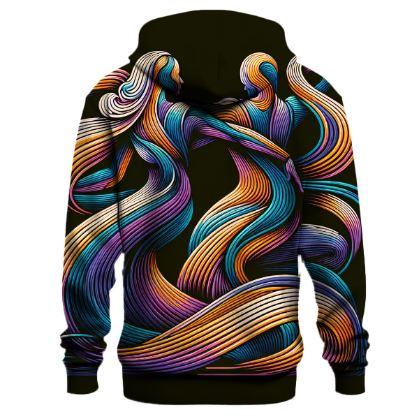 Dancing Groove Lines Hoodie