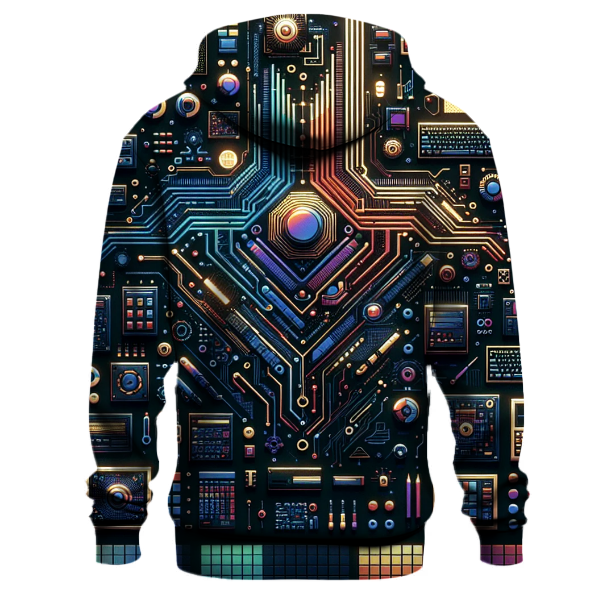 Radical Tech Patterns Hoodie