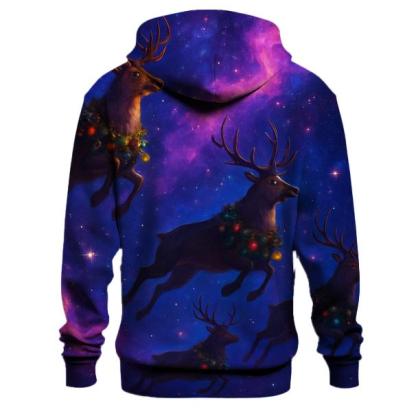 Magical Reindeer Galaxy Hoodie