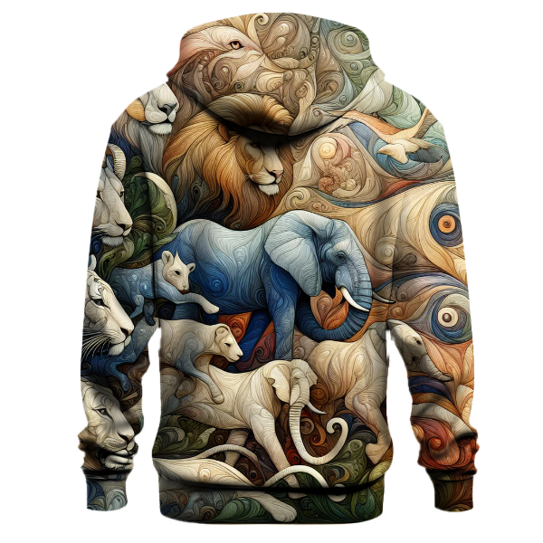 Animal Portraits Collection Hoodie