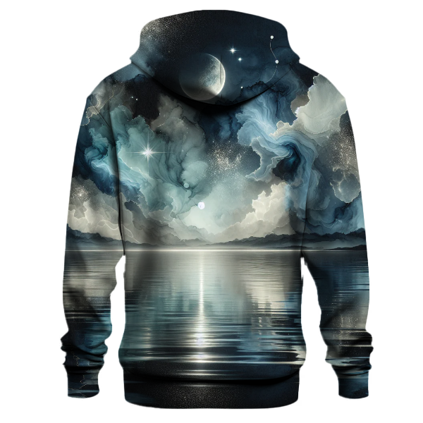 Crystal Moonlit Lake Hoodie