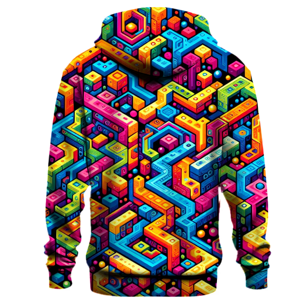 Technicolor Tetris Fusion Hoodie