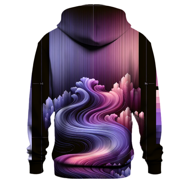 Mystical Amethyst Flow Hoodie
