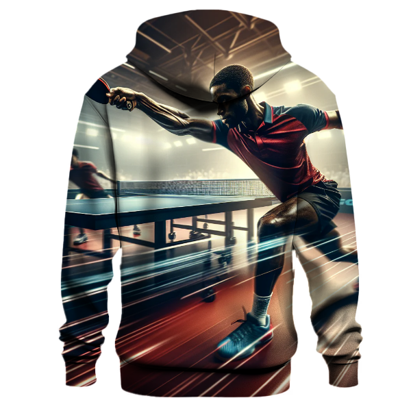 Table Tennis Action Hoodie