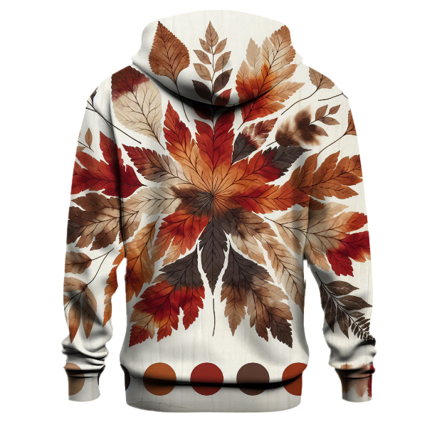 Rustic Autumn Tones Hoodie