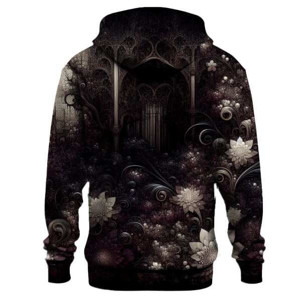 Gothic Night Bloom Hoodie