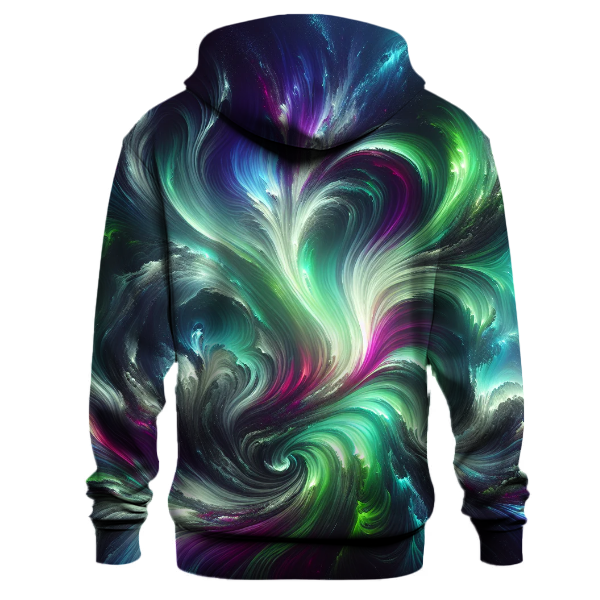 Electric Aurora Burst Hoodie