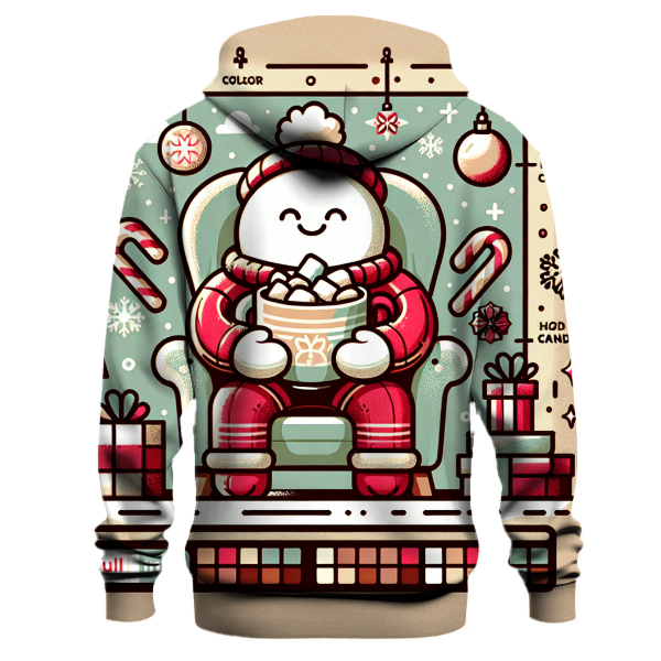 Sipping Cocoa with Santa Hoodie