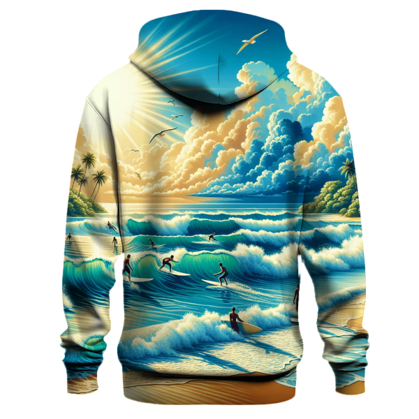 Dynamic Surfing Vibes Hoodie