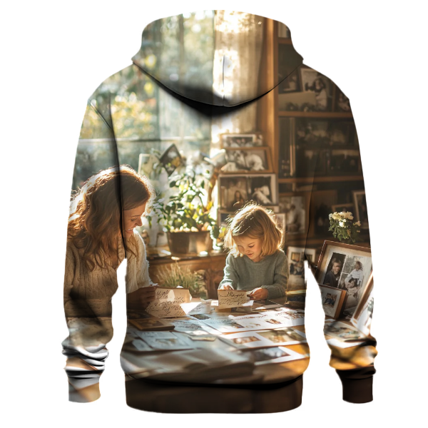 The Story of Us Crafting a Family History Book Hoodie