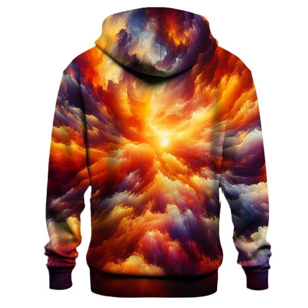 Radiant Sunset Reflection Hoodie